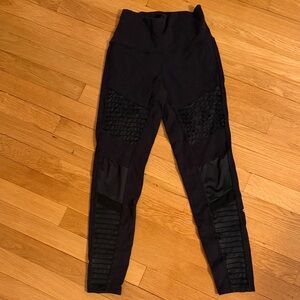 ALO Yoga Black Moto Leggings
